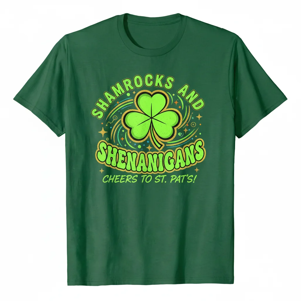 Shamrocks and Shenanigans: Your St. Patrick's Day Celebration Shirt