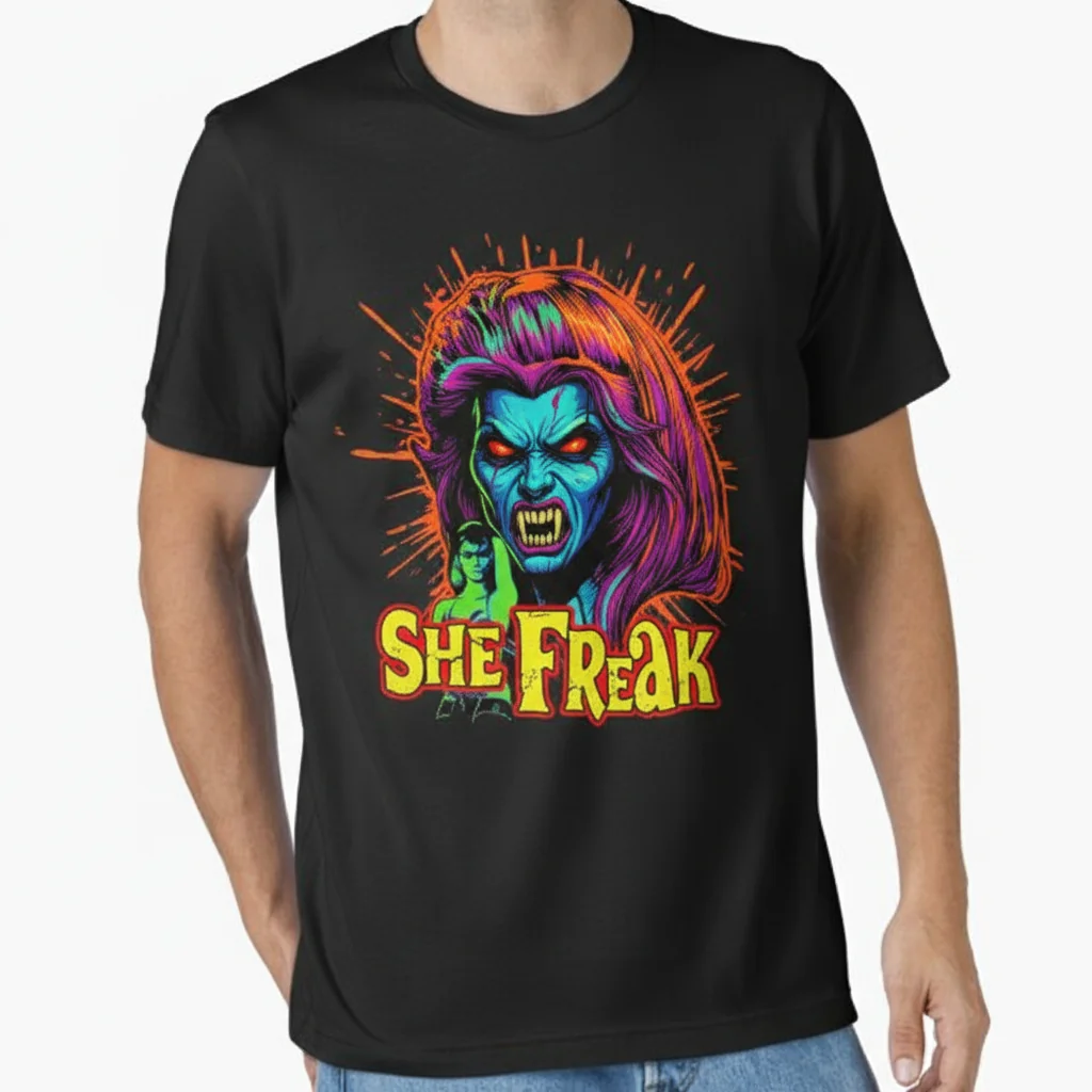 She Freak Essential T-Shirt – Unique Graphic Tee