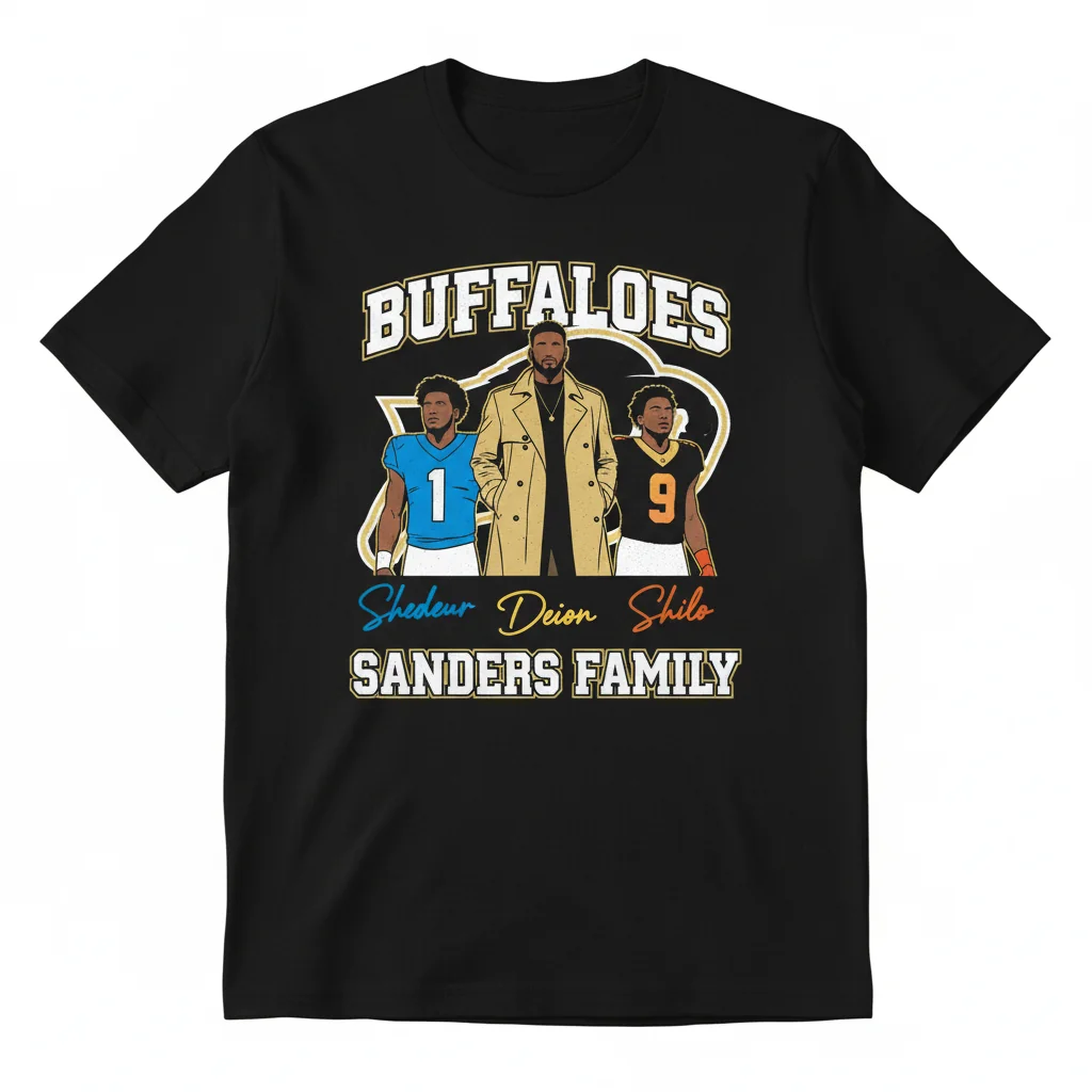 Sanders Family Signatures Tee | Buffs Vibe