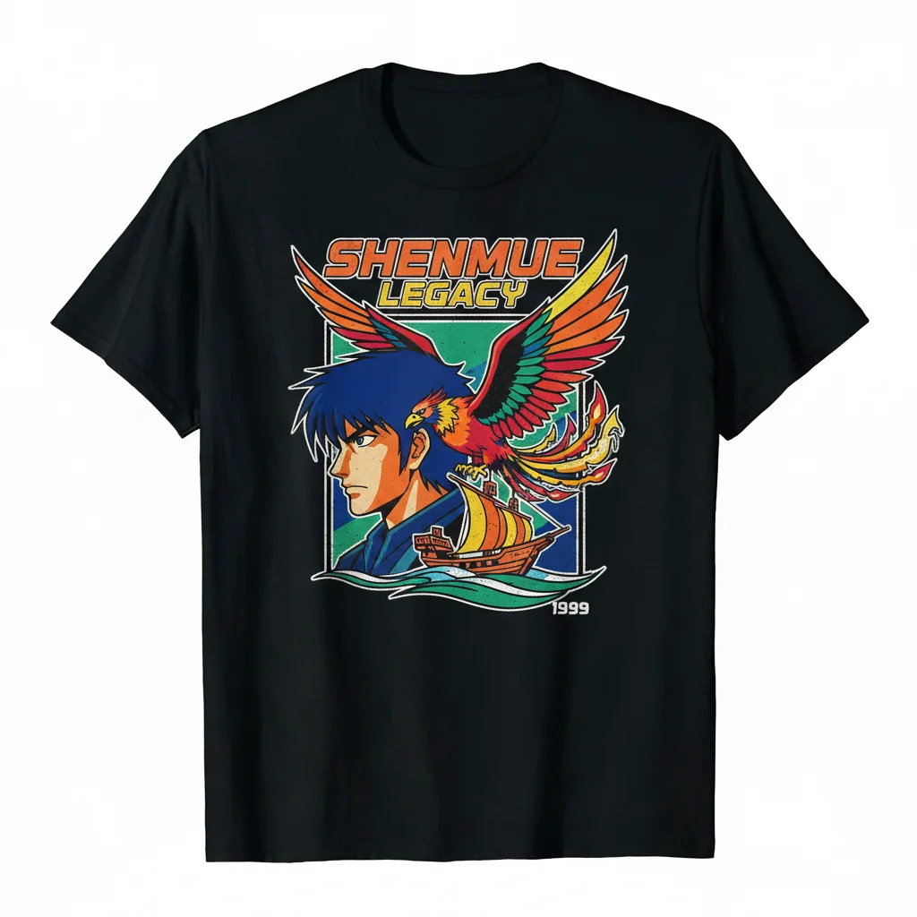 Shenmue Logo T-Shirt - Official SEGA Dreamcast Gaming Apparel