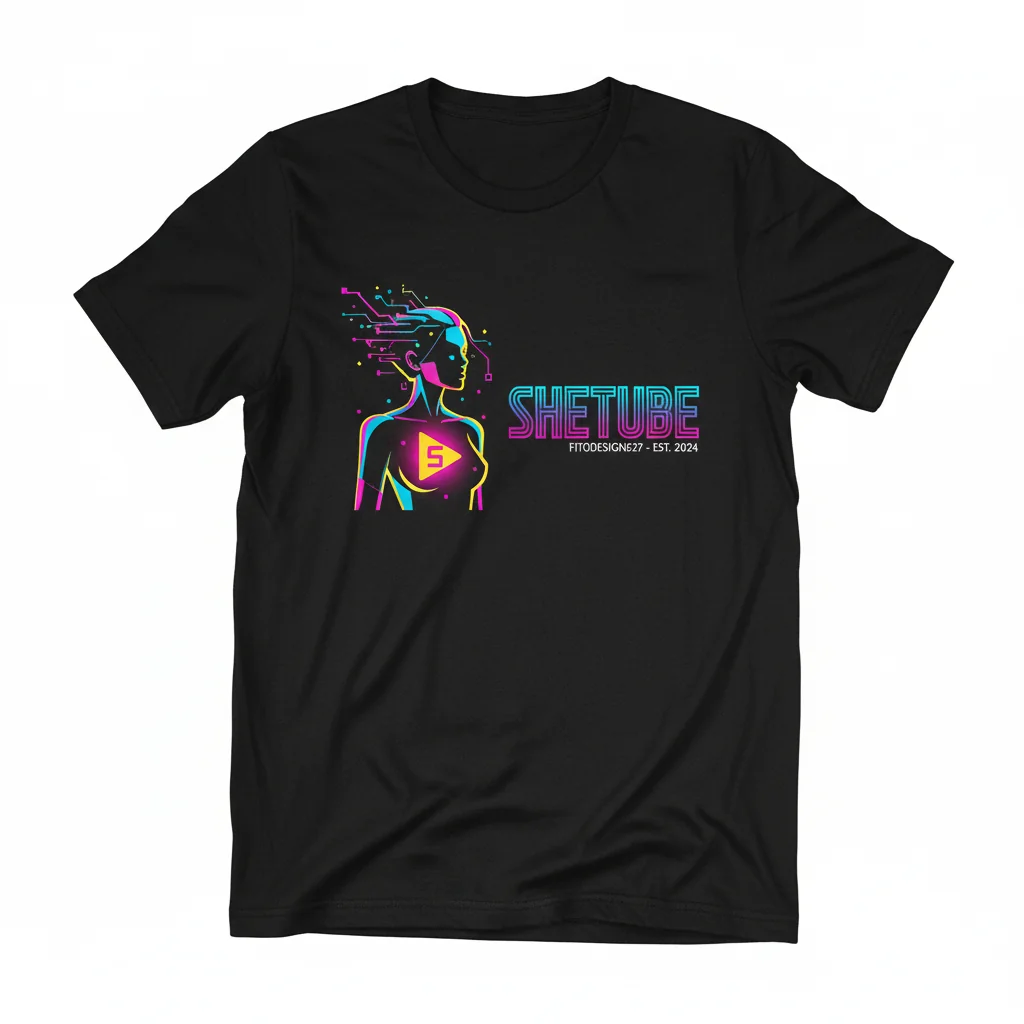 shetube Essential T-Shirt – Classic Everyday Comfort & Style