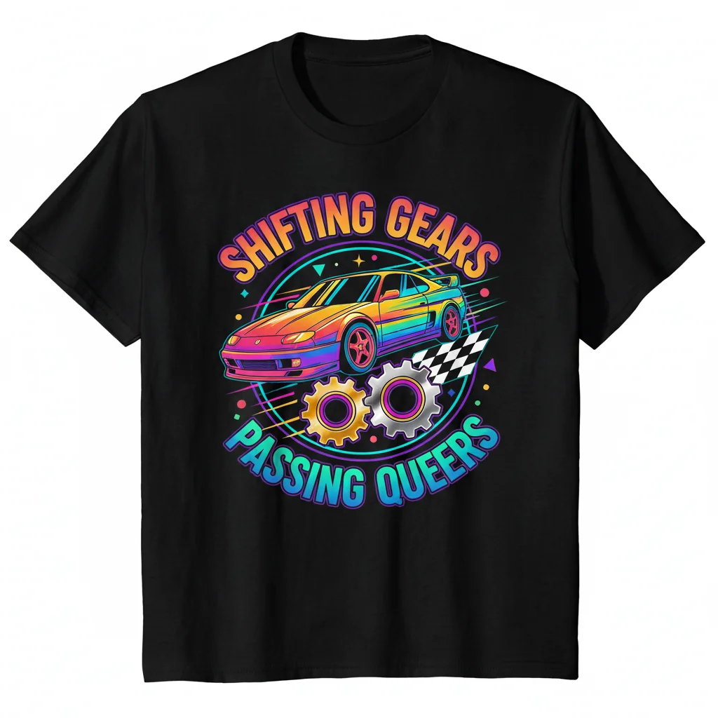 Shift Gears, Pass Queers: The Essential Tee That Lasts