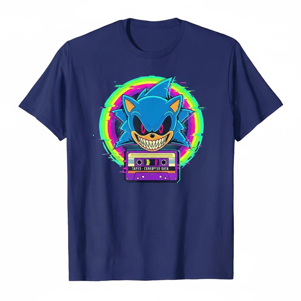 Shin Sonic 'The Sonic Tapes' Graphic T-Shirt | Durable & Ultra-Comfortable