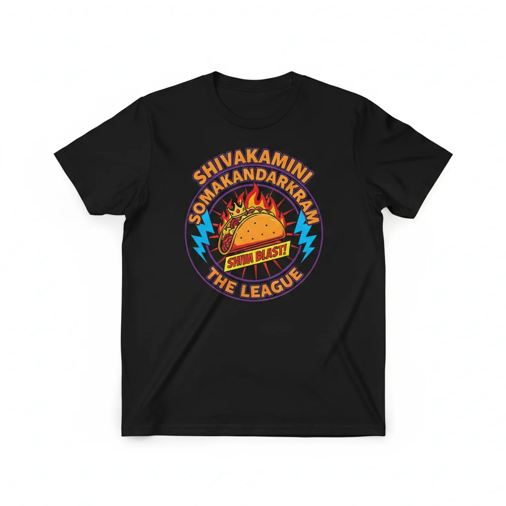 Shivakamini Somakandarkram – The Ultimate League, Taco, Shiva Blast Essential T-Shirt