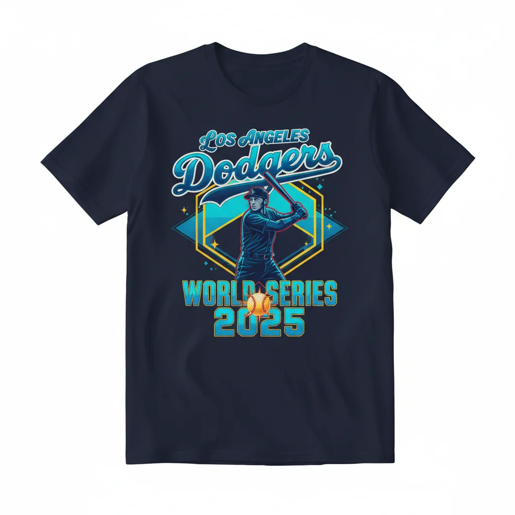 Shohei Ohtani Los Angeles Dodgers 2025 World Series T-Shirt | MLB Baseball Fan Gear