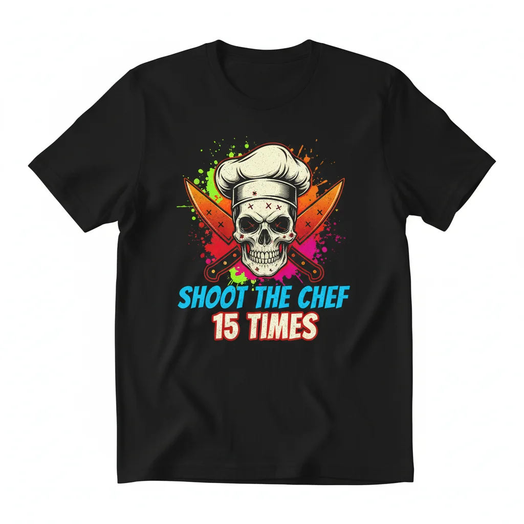 The 'Shoot the Chef' Artistic Statement Tee