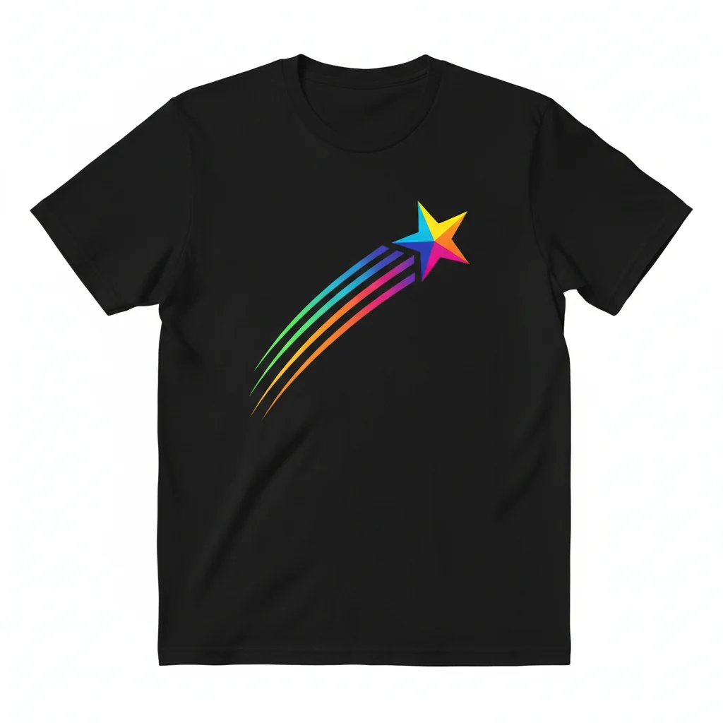 Shooting Star Graphic T-Shirt | Premium Essential Cotton Tee for Men & Women