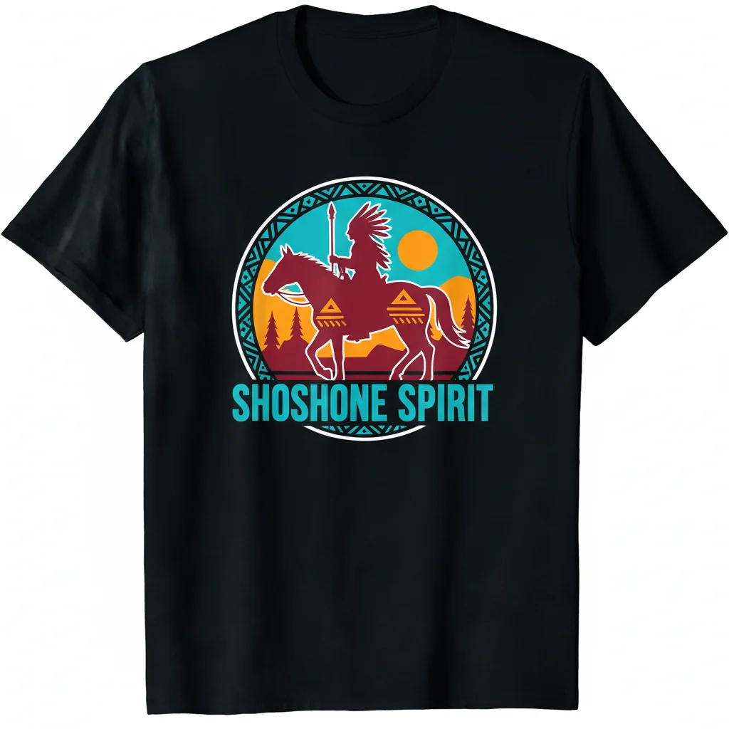 Shoshone Warrior Traditional Clothing Unisex Essential T-Shirt