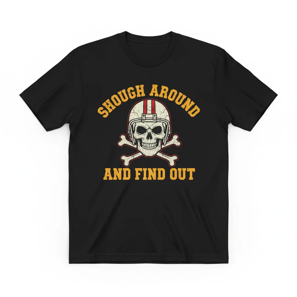 Shough Around And Find Out Funny Arabic Slang T-Shirt