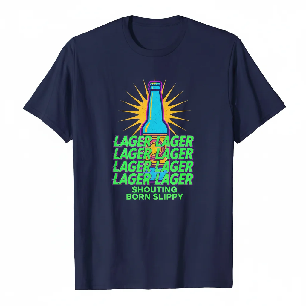 Underworld Born Slippy Lyrics Vintage Style Cross Stitch Essential T-Shirt