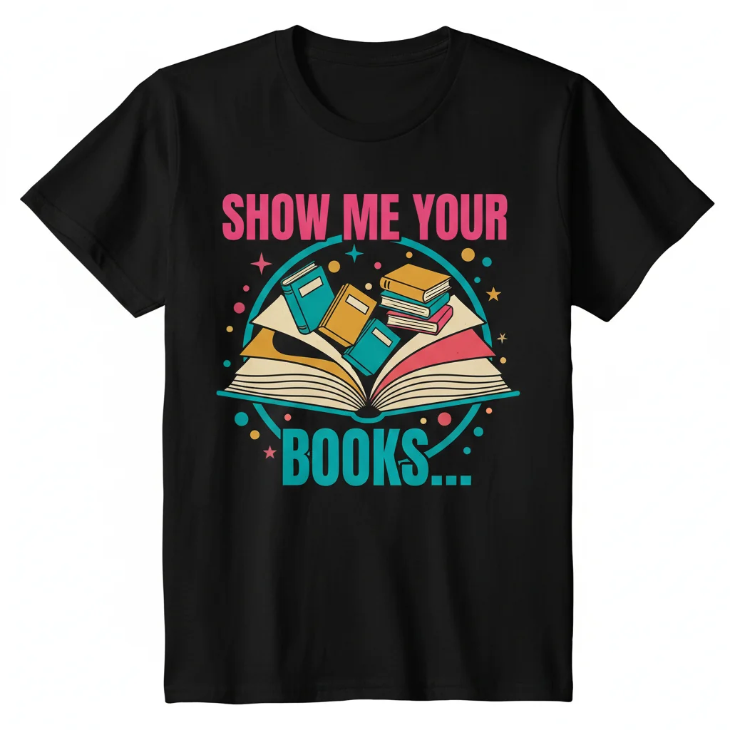 Show Me Your Books... Literary Soul T-Shirt