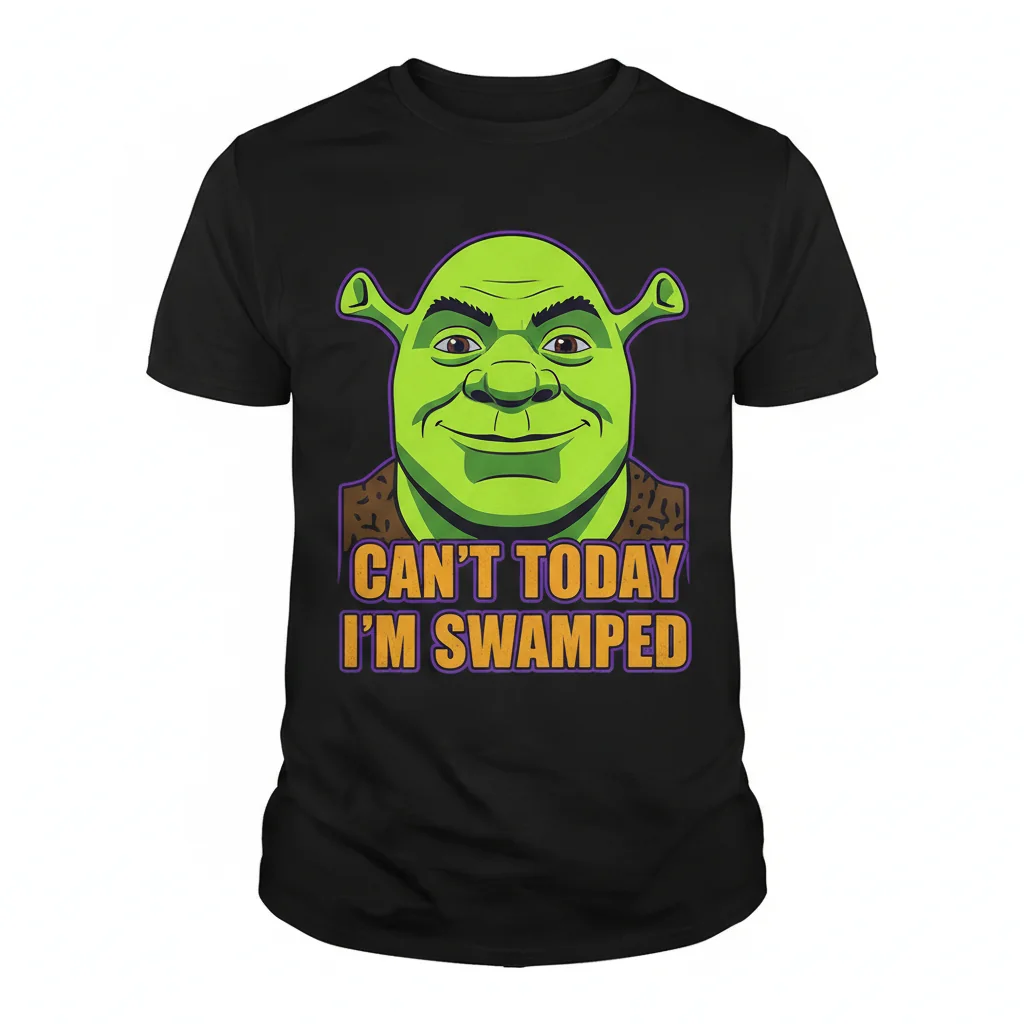 Shrek Swamped Tee: Iconic Comfort, Street-Ready Vibe