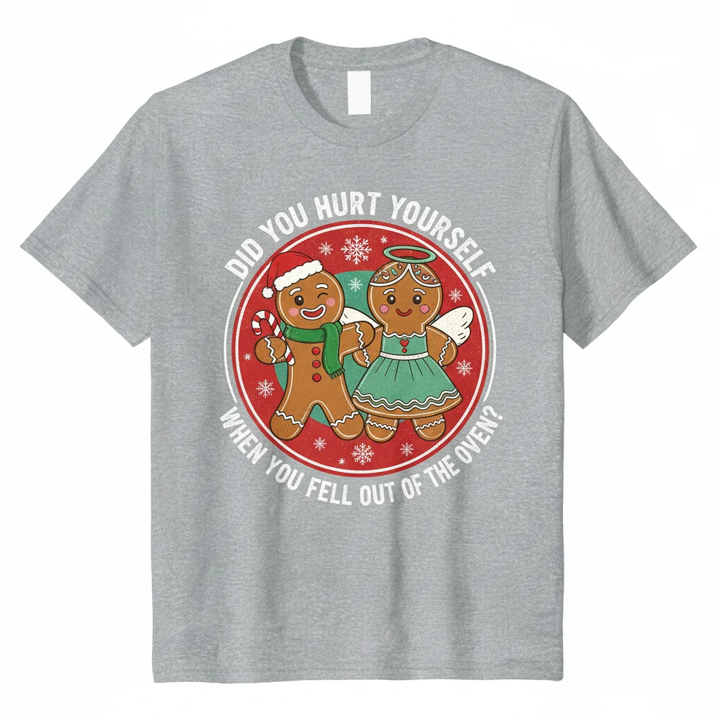 Shrek Christmas Gingerbread Man Tee - Pickup Line Edition