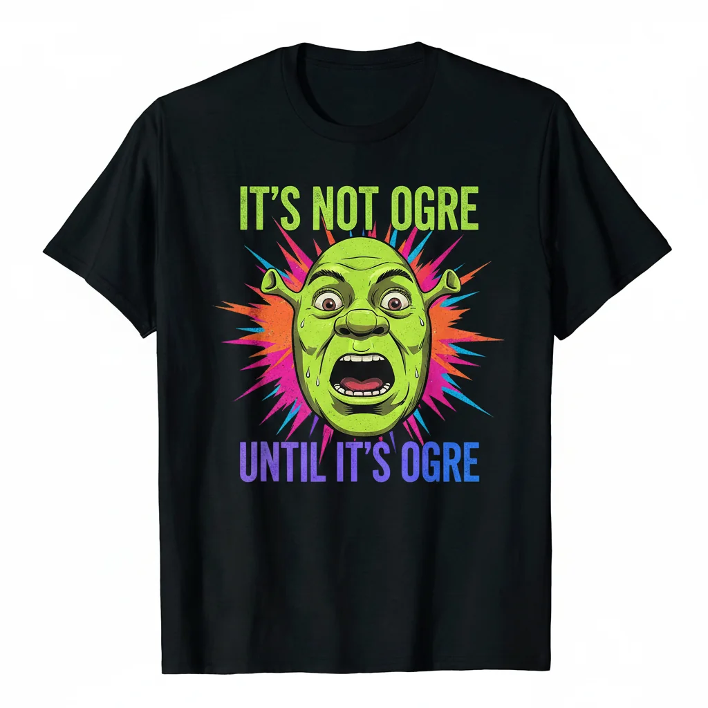 Shrek Funny Meme Wall Hanging Tapestry - Iconic Ogre Decor