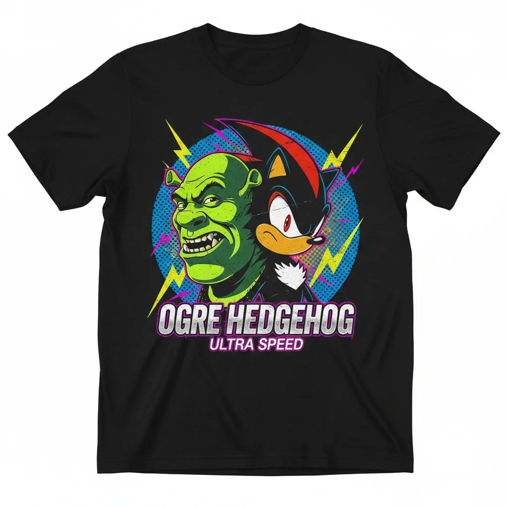Shrek x Shadow Fusion Active T-Shirt - Unisex Comfort Tee