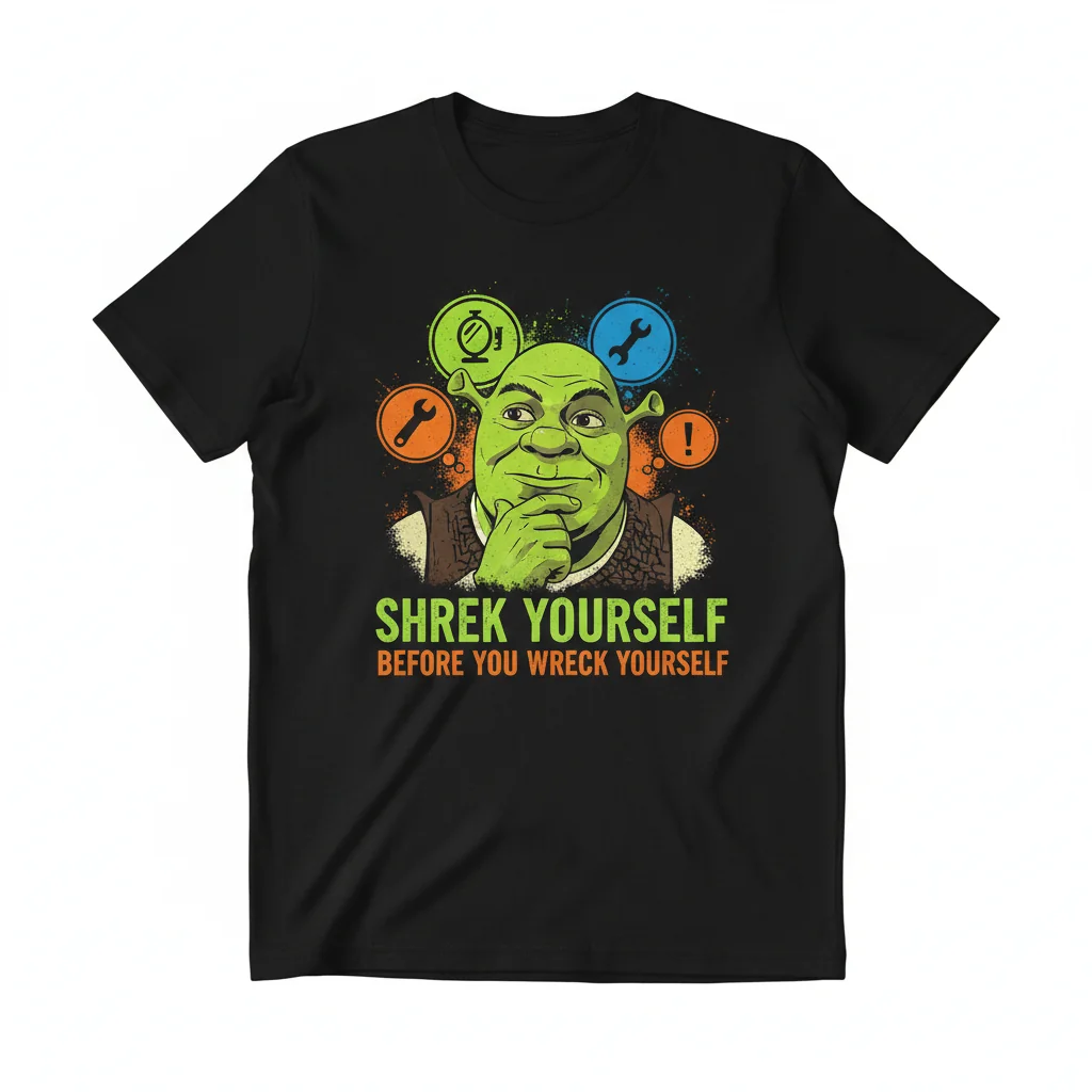 Shrek Yourself Before You Wreck Yourself - Ultra-Durable Essential Tee