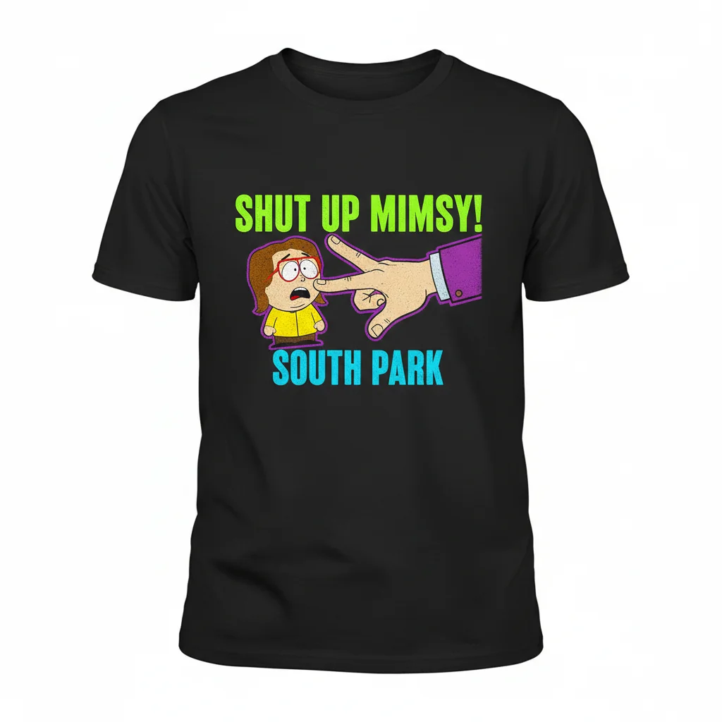 South Park 'Shut Up Mimsy' Essential T-Shirt | Funny Eric Cartman Quote Tee