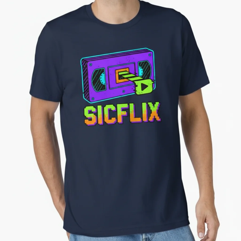 SICFLIX Essential T-Shirt – Premium 100% Cotton Tee for Everyday Wear