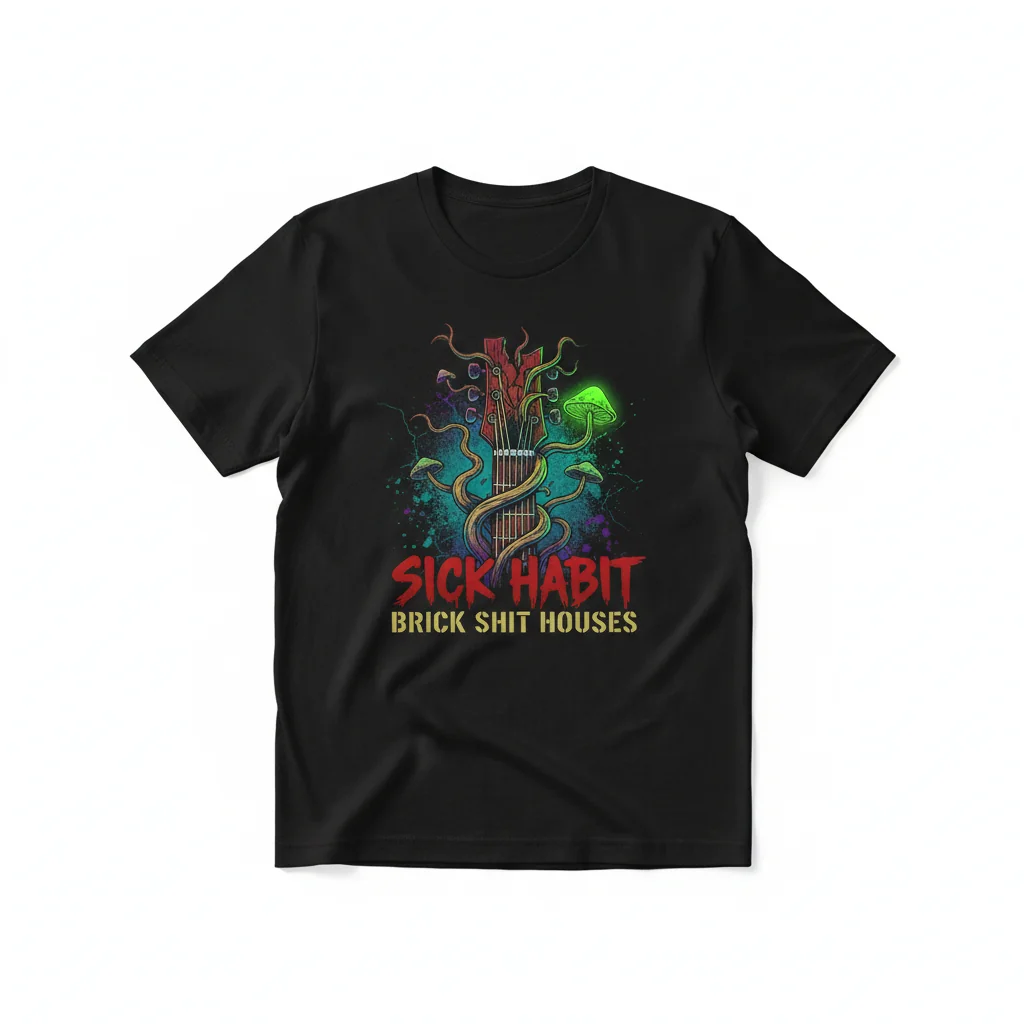 Sick Habit TLOU Inspired Essential T-Shirt - Premium Cotton Gaming Apparel