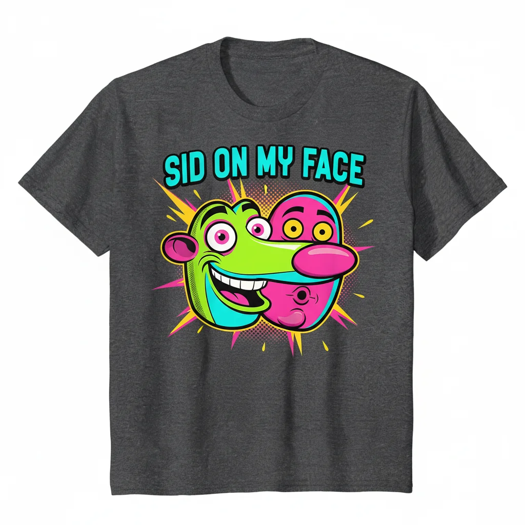 Sid on My Face Essential T-Shirt – Unique Graphic Tee