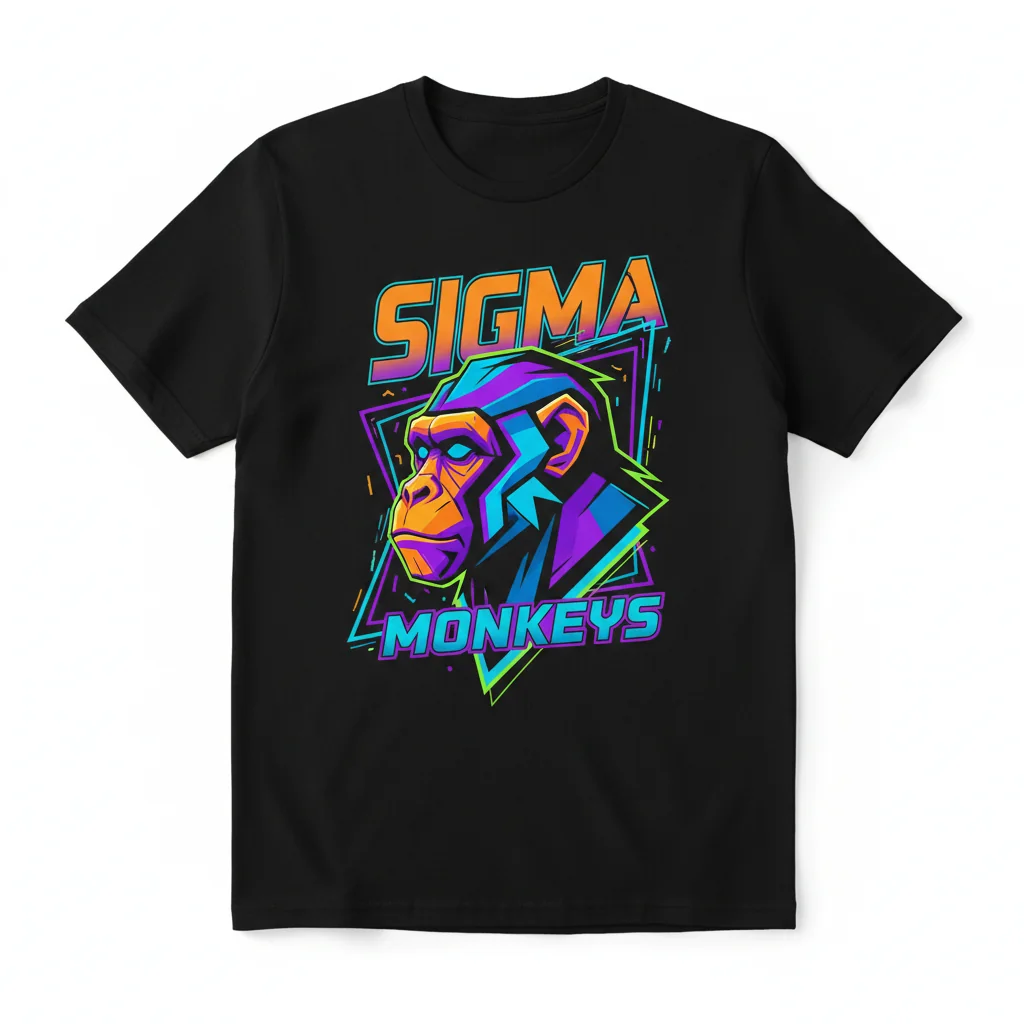 Sigma Monkeys Essential T-Shirt – Premium 100% Cotton Tee for Men & Women