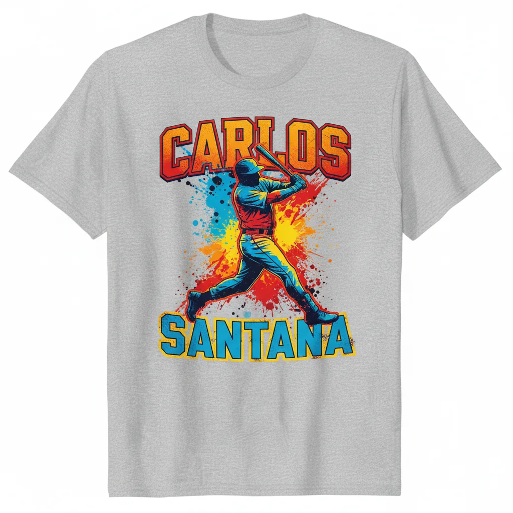 Signature Carlos Santana Baseball Shirt | Premium Unisex Fit & Lasting Vibrancy