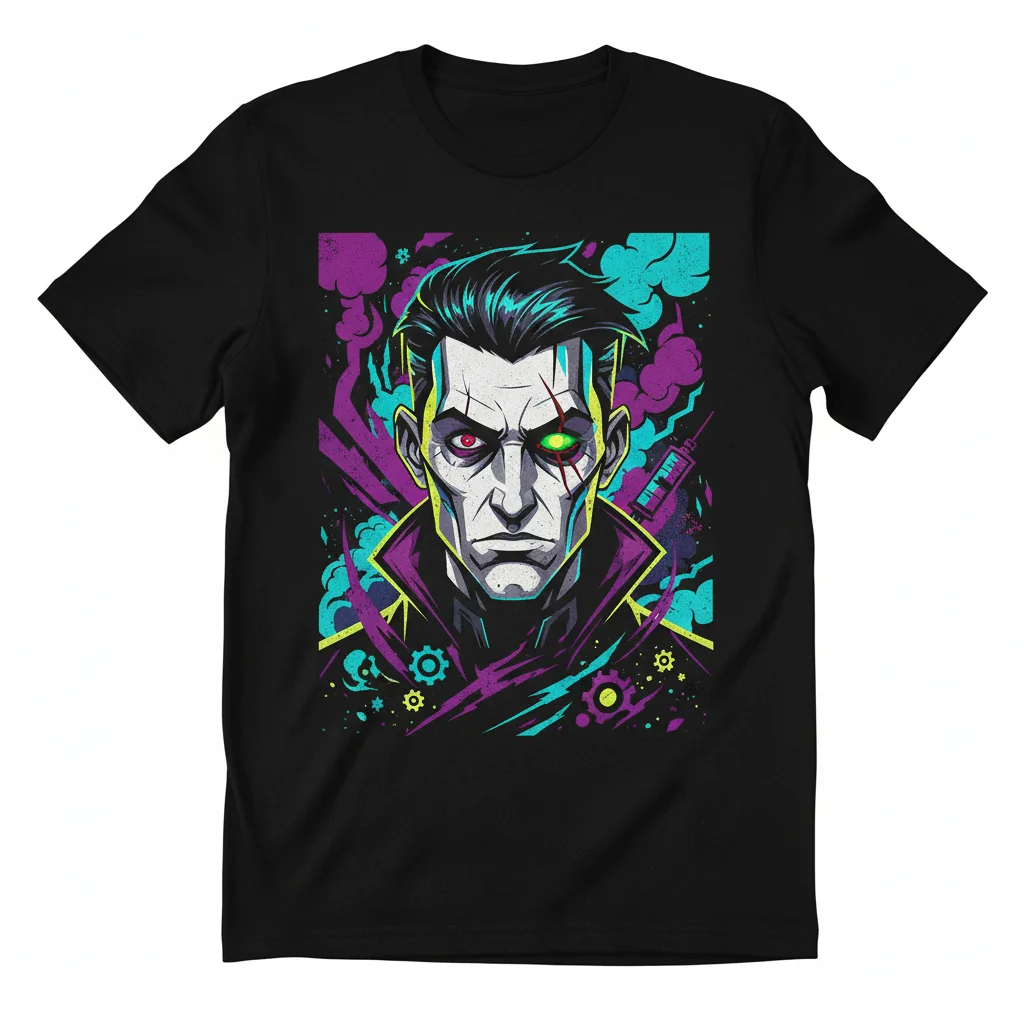 Silco Arcane Dark Villain Graphic T-Shirt – Premium Comfort Tee