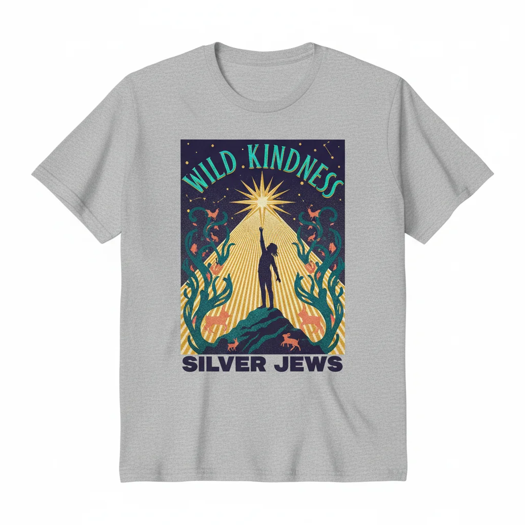 Silver Jews Wild Kindness Band Tee - Essential Collection