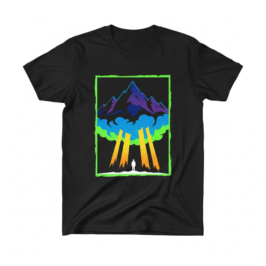 Silver Mt Zion Album Cover T-Shirt | Unisex Post-Rock Band Tee