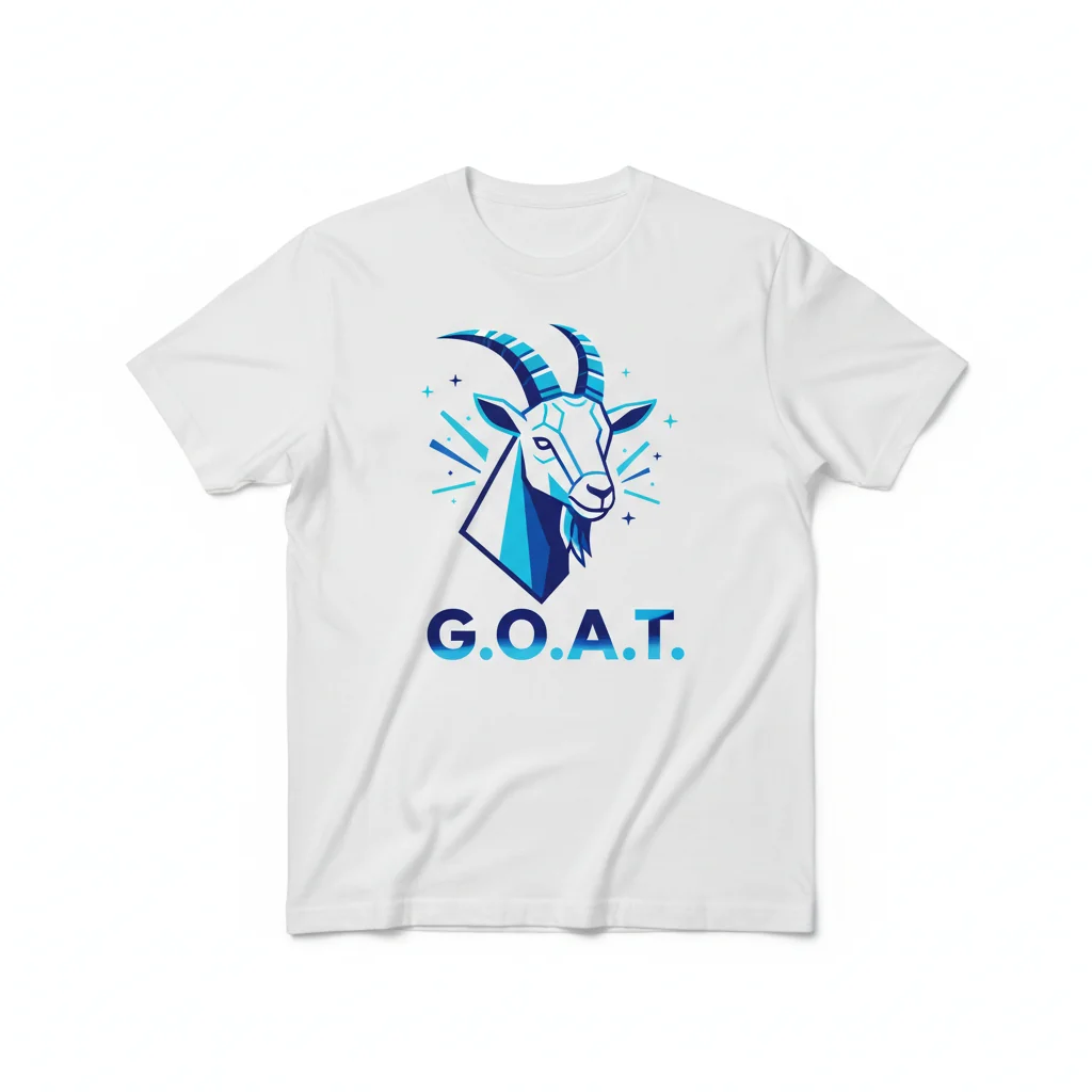 Simone Biles GOAT Art Essential T-Shirt - Blue Inspiration