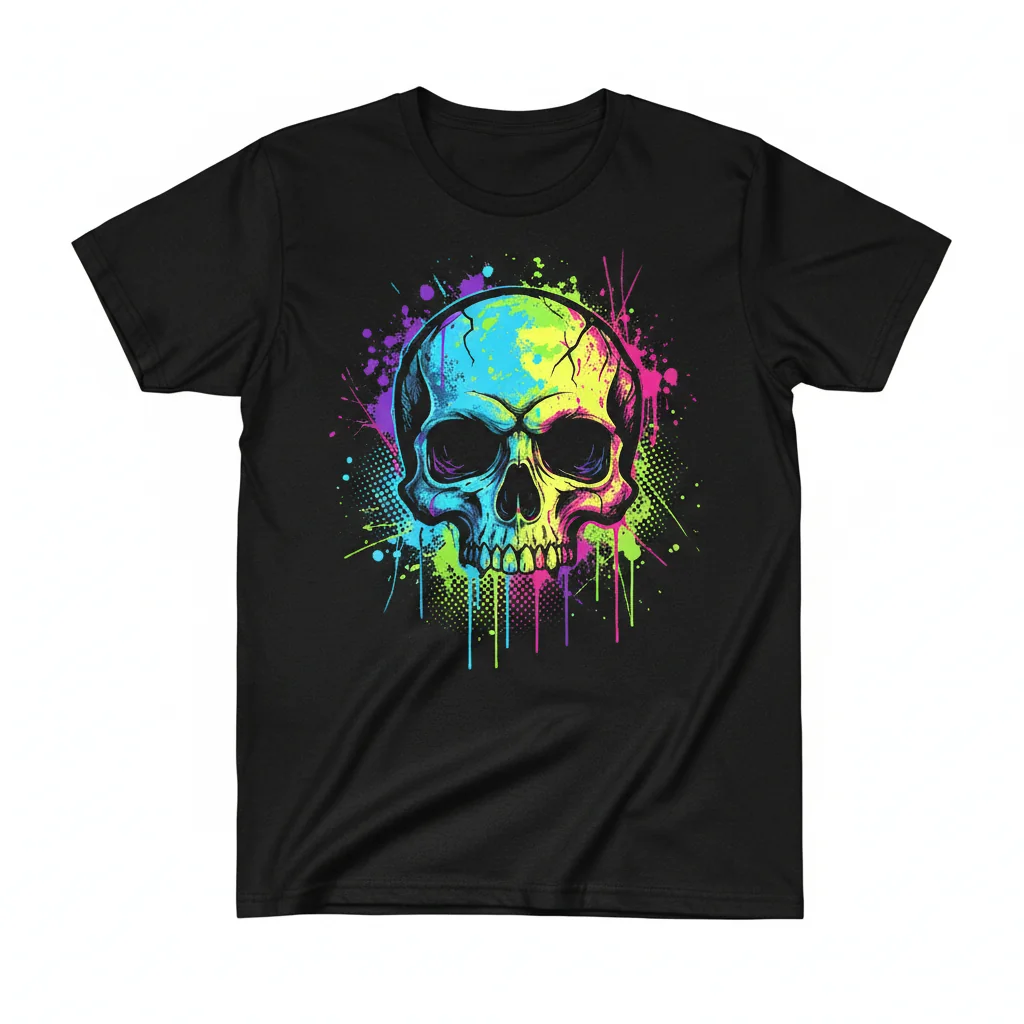 Simply Skulls Essential T-Shirt – Premium 100% Cotton Graphic Tee for Men & Women