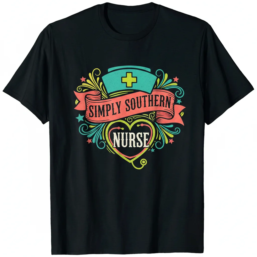 Simply Southern Nurse Life Essential T-Shirt – Comfortable & Stylish