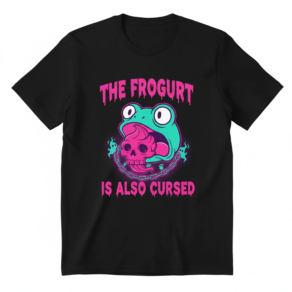 Simpsons "The Frogurt is Also Cursed" Essential T-Shirt – Durable, Vibrant & Perfect Fit