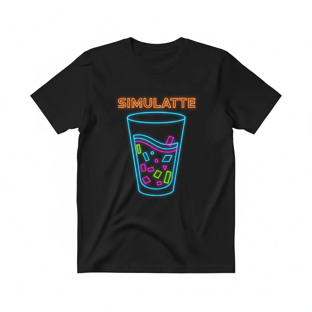 Simulatte Essential Tee – Elevate Your Street Style