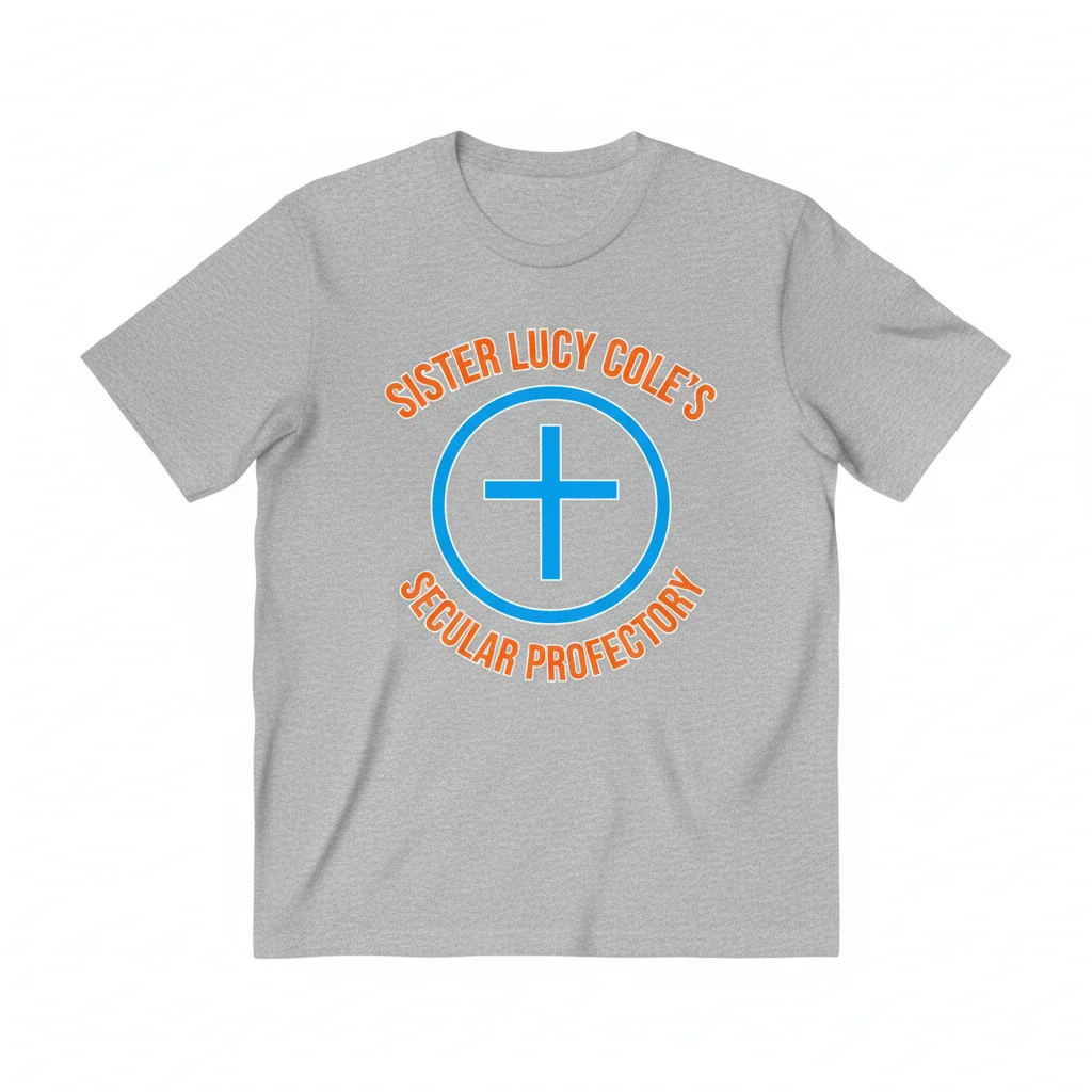 Sister Lucy Cole's Secular Profectory T-Shirt: Unmatched Durability & Comfort