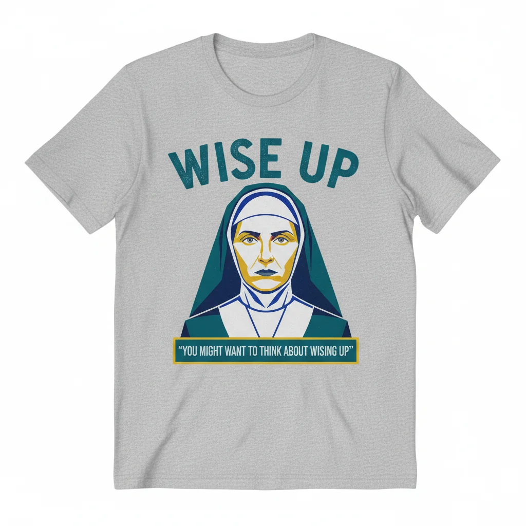 Sister Michael Wise Up Derry Girls Quote Essential T-Shirt