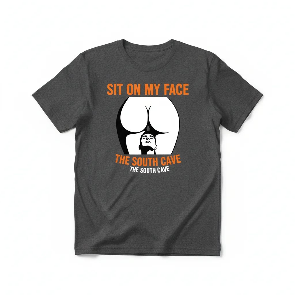 Sit On My Face Parody Logo Tee