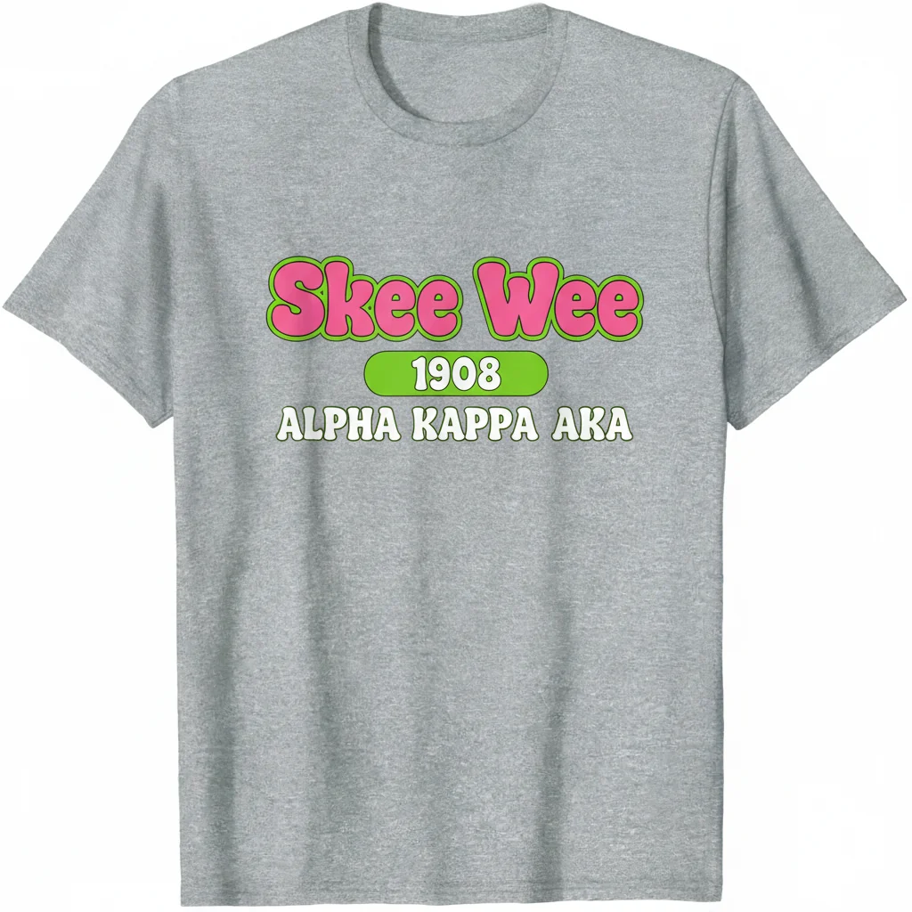 Skee Wee 1908 AKA Essential Tee - Alpha Kappa Alpha Collection