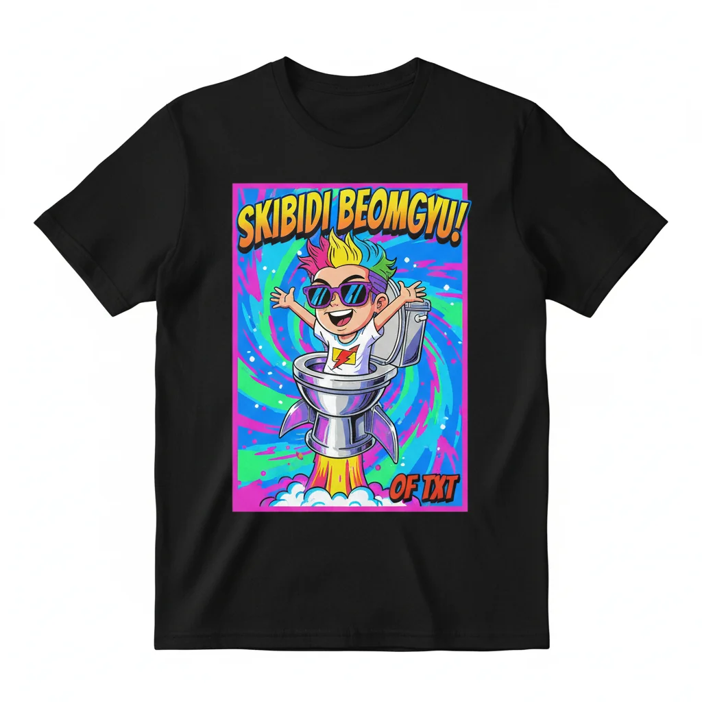 SKIBIDI BEOMGYU TXT Essential T-Shirt - K-Pop Merch Fan Tee