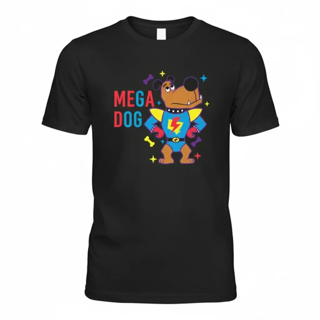 Skins UK - Sid Jenkins 'Mega Dog' Artistic Unisex Tee