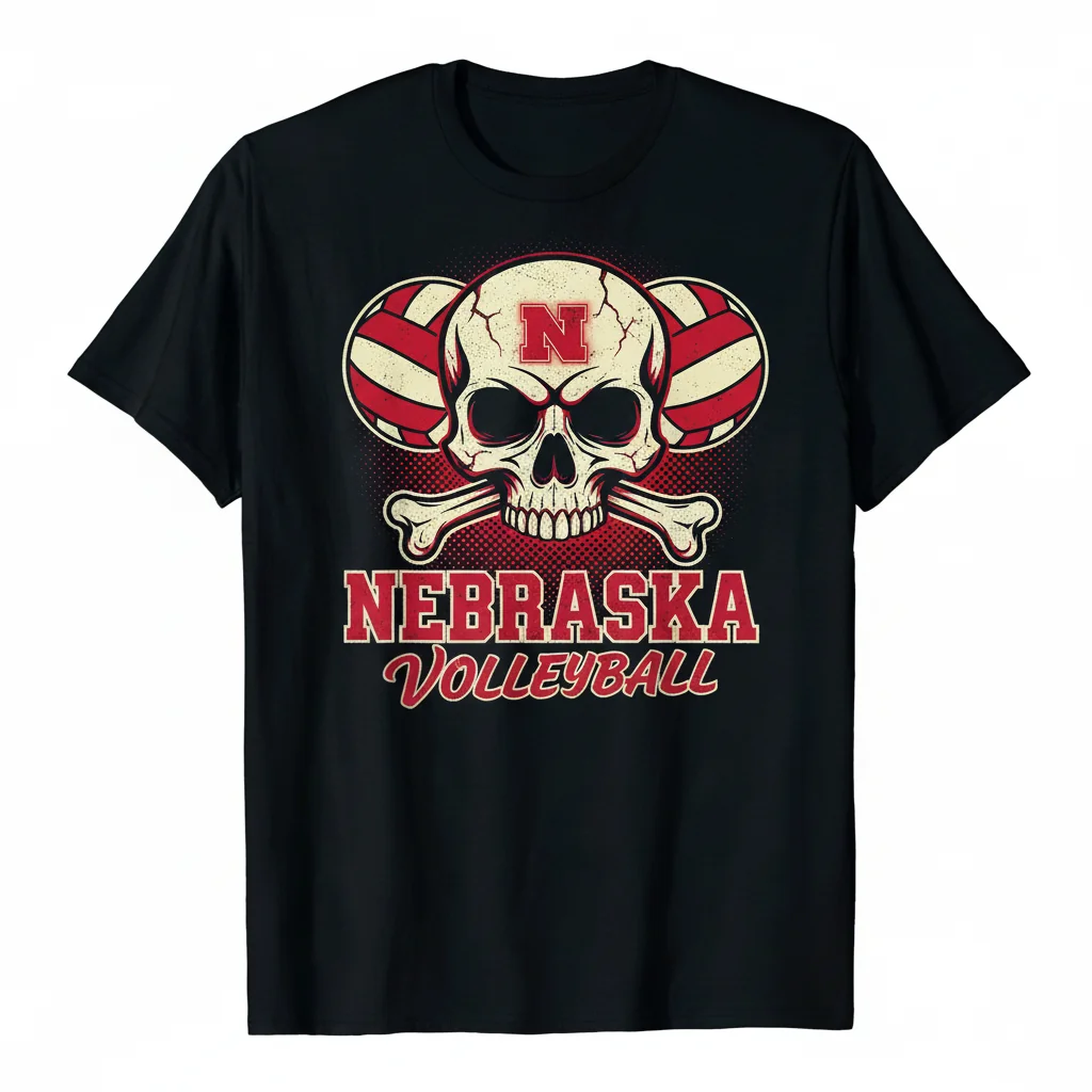 Skull & Huskers: Volleyball Street Tee