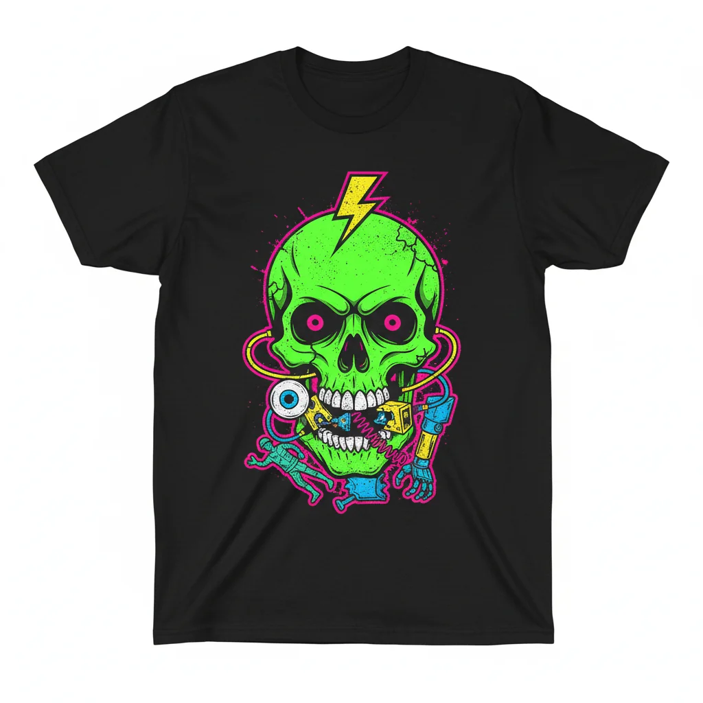 Skull Sid Toy Story Shirt - Creepy Woody Buzz Design Tee