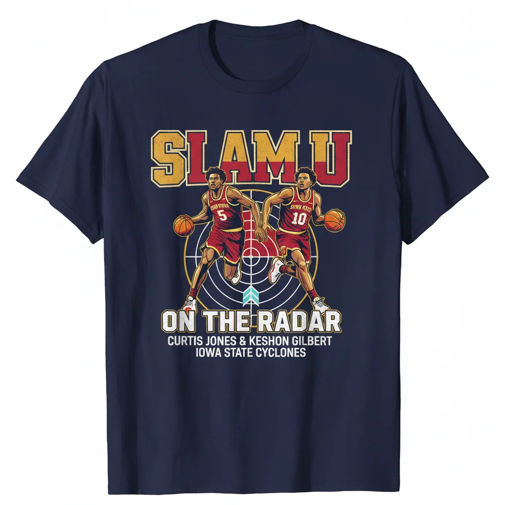 Slam U Cyclones: Curtis Jones & Keshon Gilbert Radar Tee