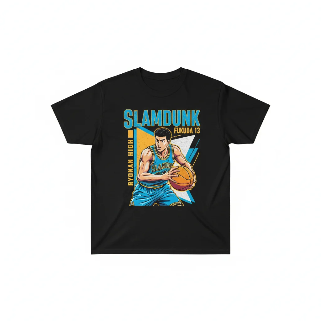 Slamdunk Kicchou Fukuda (Ryonan) T-Shirt: Embrace the Spirit of Ryonan