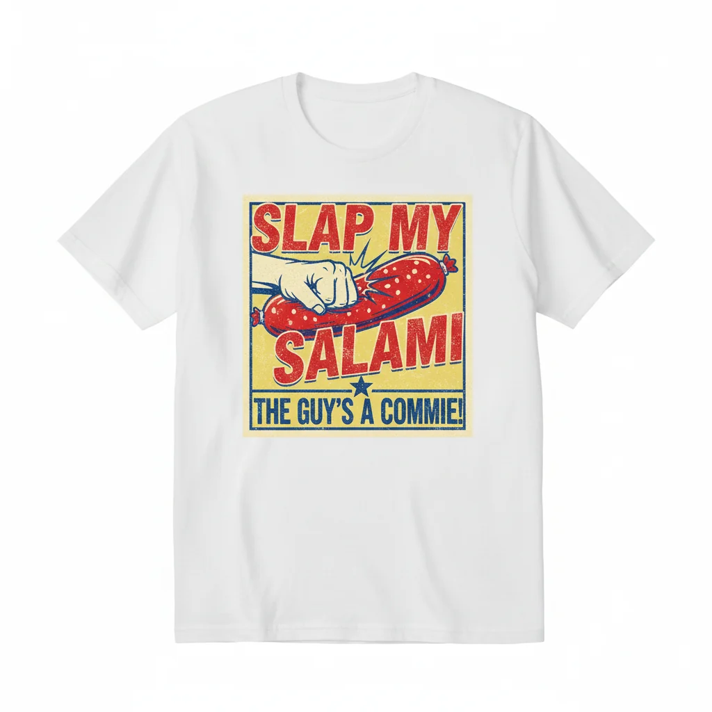 Slap My Salami, The Guy's a Commie! Graphic Tee – Premium Comfort & Style