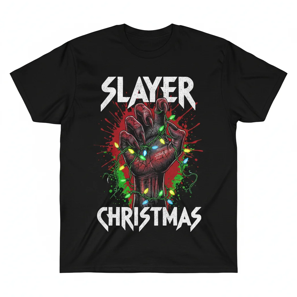 Slayer Christmas: Yuletide Metal Spirit Essential Tee