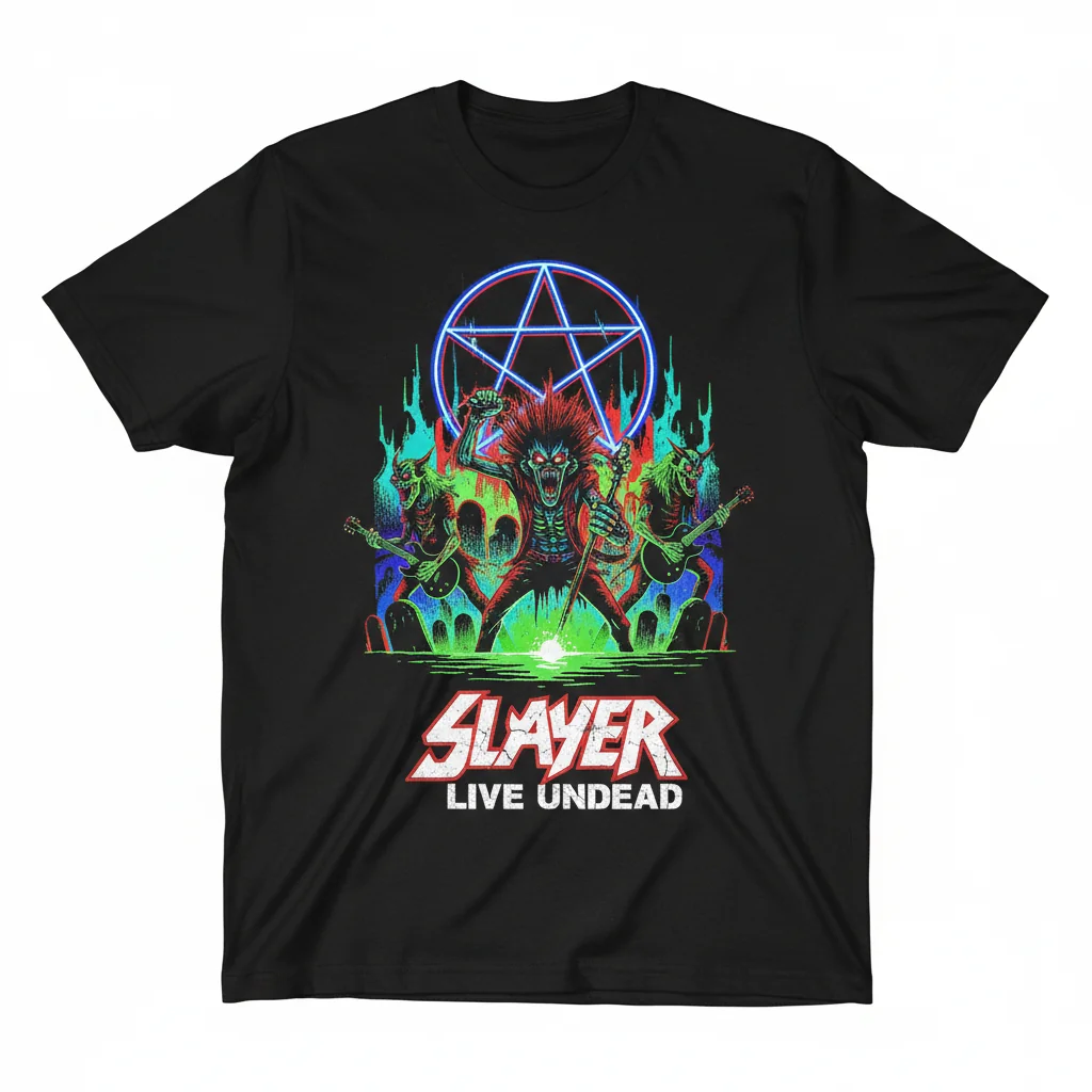 Slayer Live Undead Essential Tee