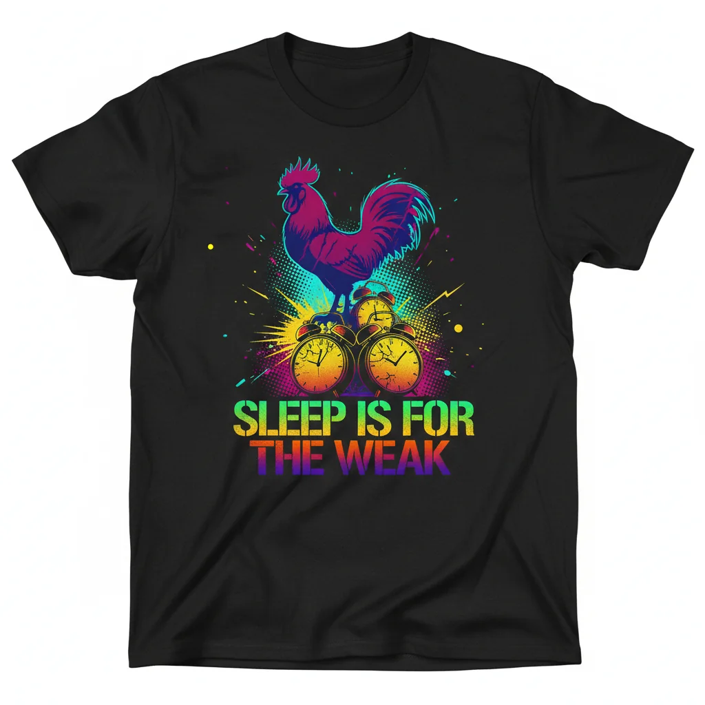 Sleep Is For The Weak Essential T-Shirt – Humorous Fitness & Gym Motivation Tee