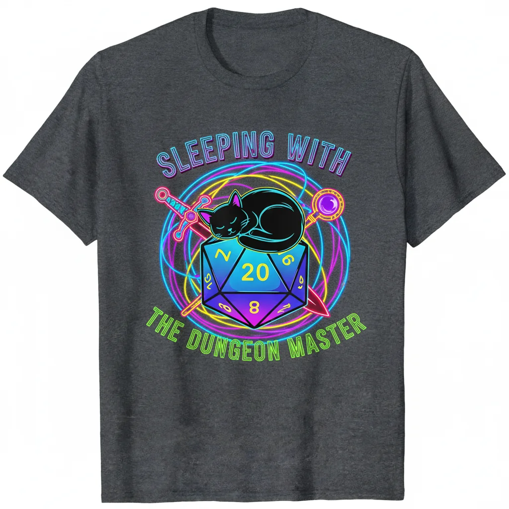Sleeping With The Dungeon Master Shirt - Premium Eco-Friendly Tee