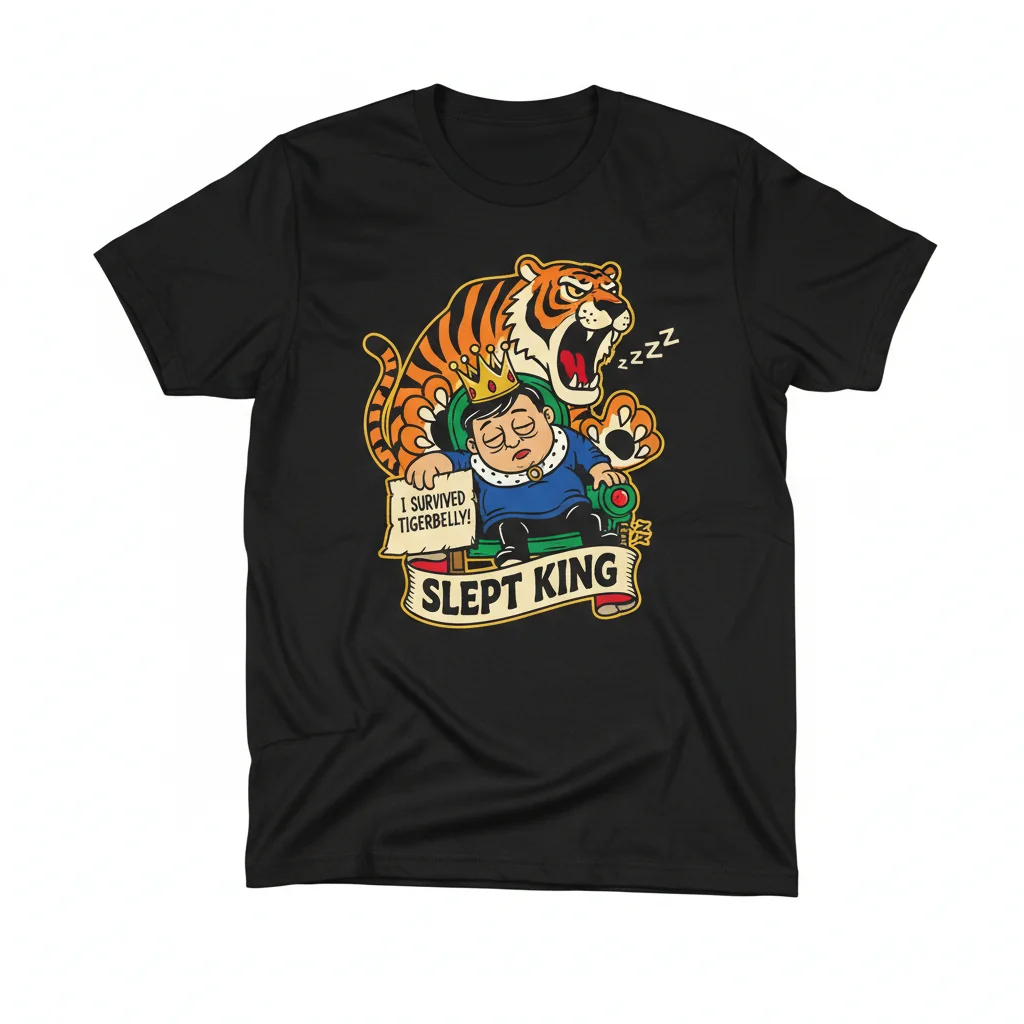 Slept King 'I Survived TigerBelly' T-Shirt